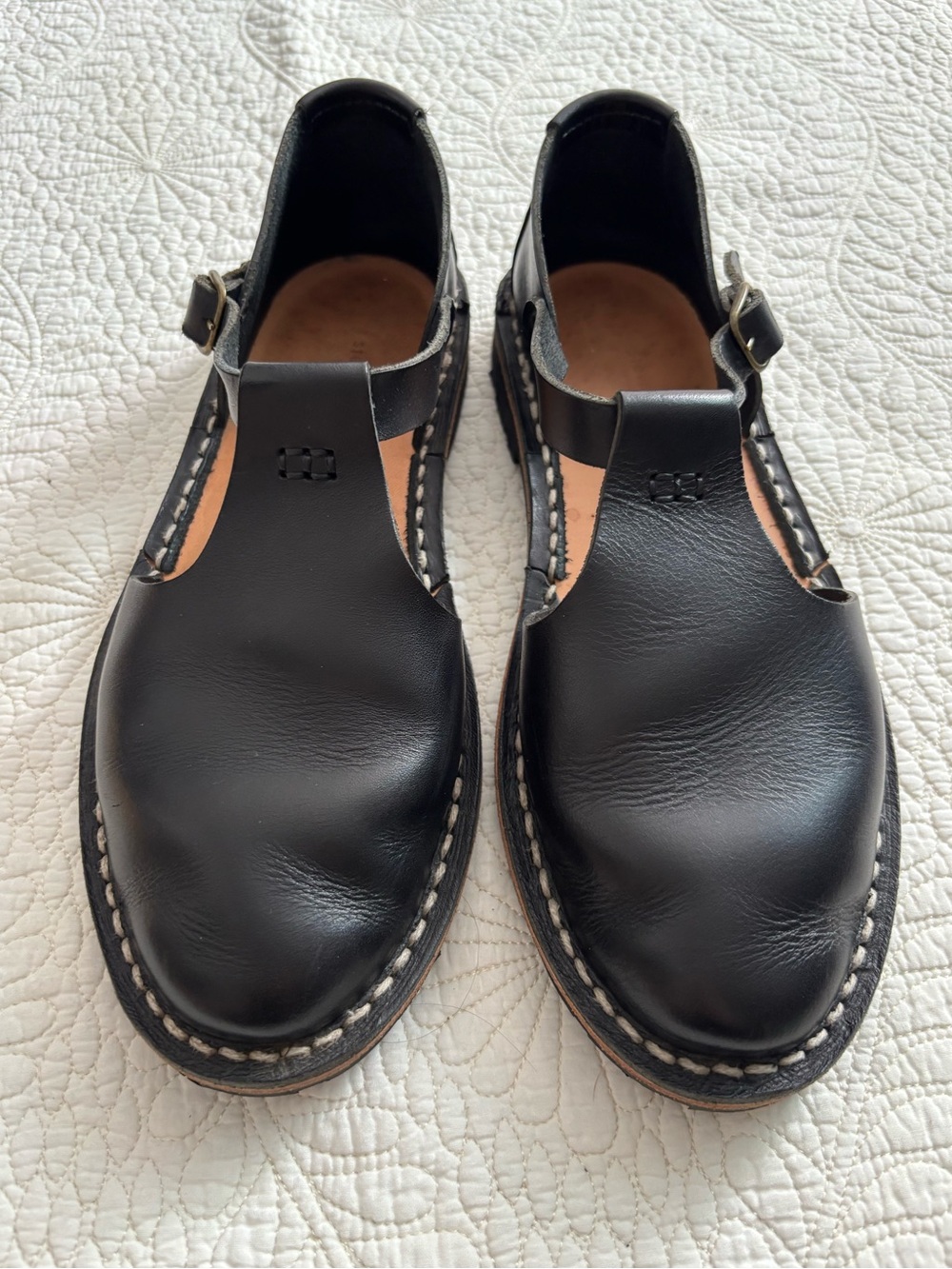 STEVE MONO Artisanal Sandals 10/12 Black / 41 - Picture 4 of 13